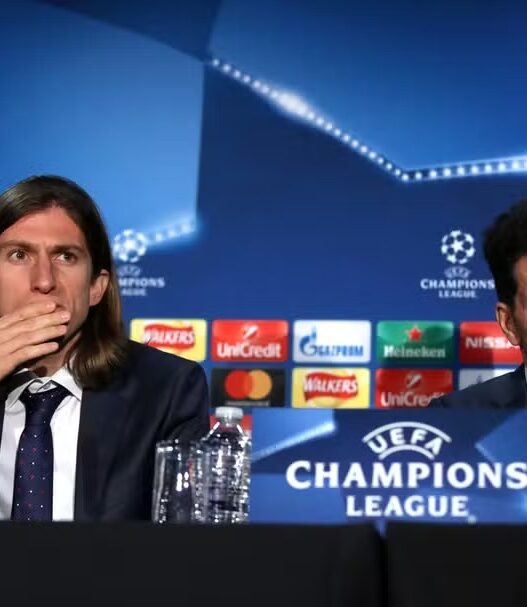 Simeone afirma que vai torcer pelo Racing contra o Flamengo, de Filipe Luís