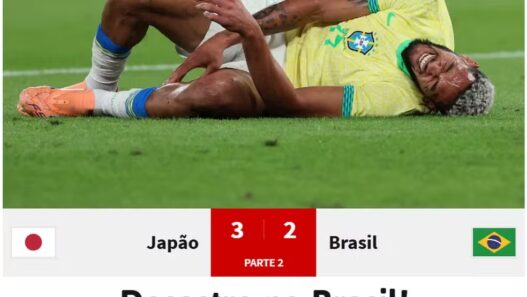 Imprensa chama derrota do Brasil de desastre