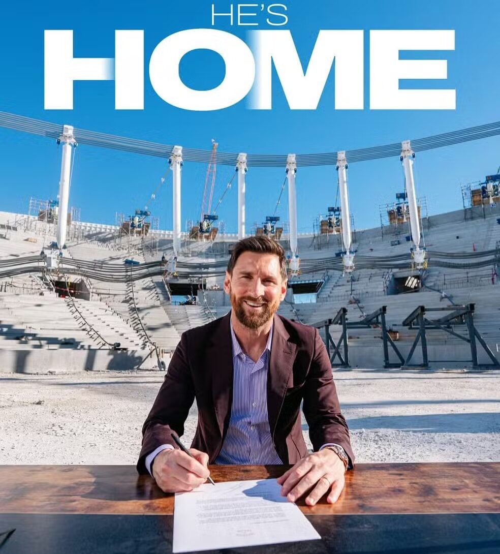 Messi renova com o Inter Miami por mais três anos