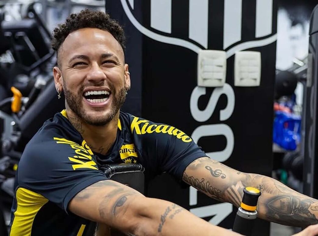 Santos não soma pressa para renovar com Neymar