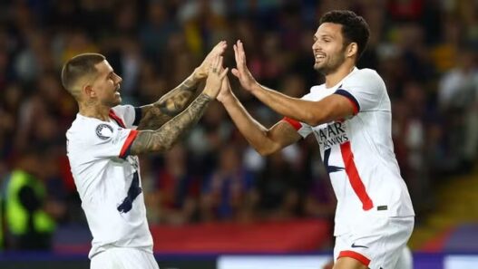 PSG vira e vence o Barcelona na Espanha