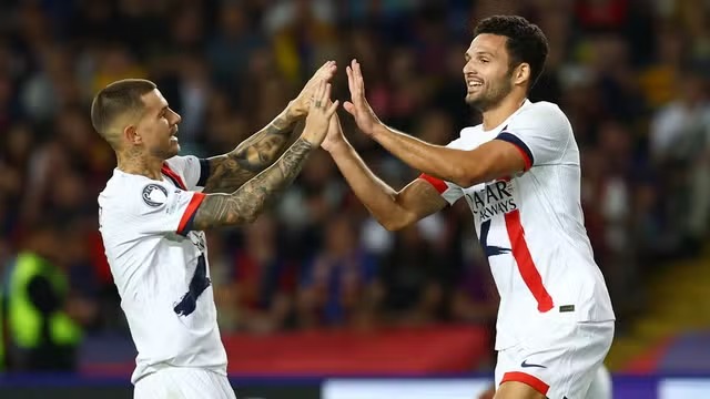 PSG vira e vence o Barcelona na Espanha