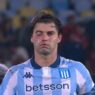 Sosa, do Racing, se entrega em campo e acaba no hospital após trauma facial, veja seus números