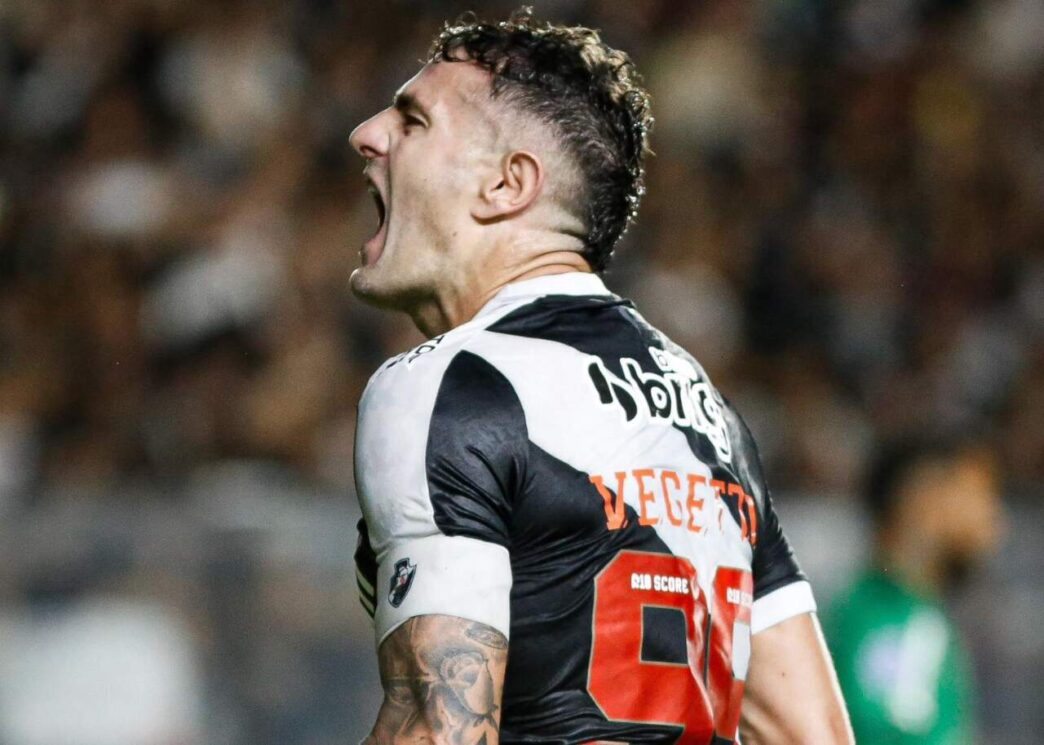 Levantamento R10: Vegetti, do Vasco, brilha contra times do Nordeste, veja números