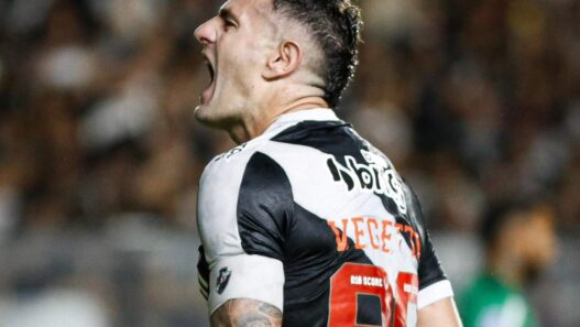 Levantamento R10: Vegetti, do Vasco, brilha contra times do Nordeste, veja números