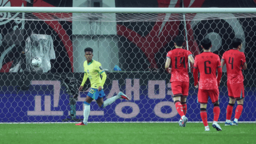 Brasil joga bem e goleia a Coreia do Sul em amistoso