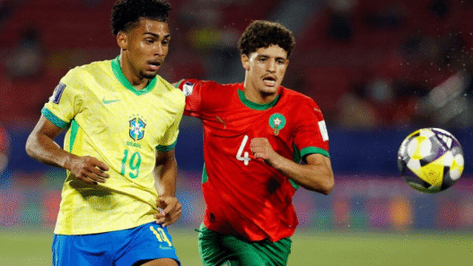 Brasil perde para Marrocos e agora faz contas no Mundial Sub-20