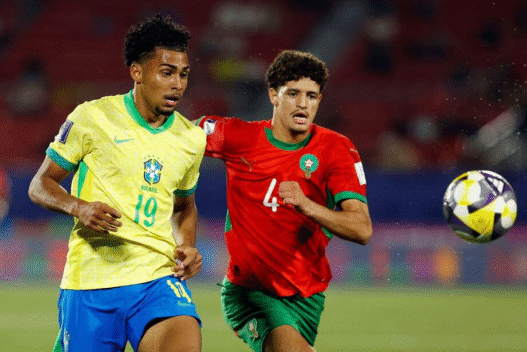 Brasil perde para Marrocos e agora faz contas no Mundial Sub-20