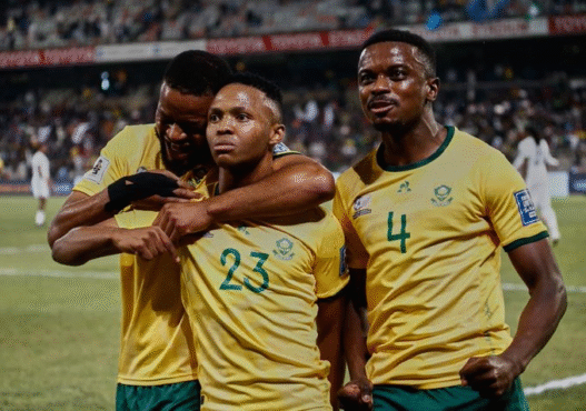 África do Sul goleia Ruanda e garante vaga na Copa do Mundo de 2026