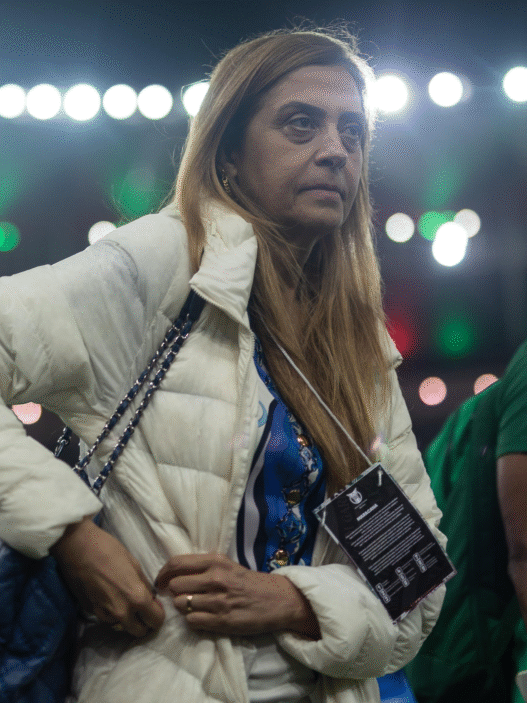 Leila Pereira decide não ir ao Maracanã para Flamengo x Palmeiras
