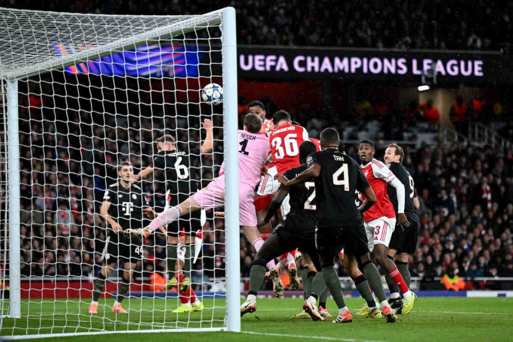 Arsenal vence o Bayern com gol de Gabriel Martinelli e lidera na Champions