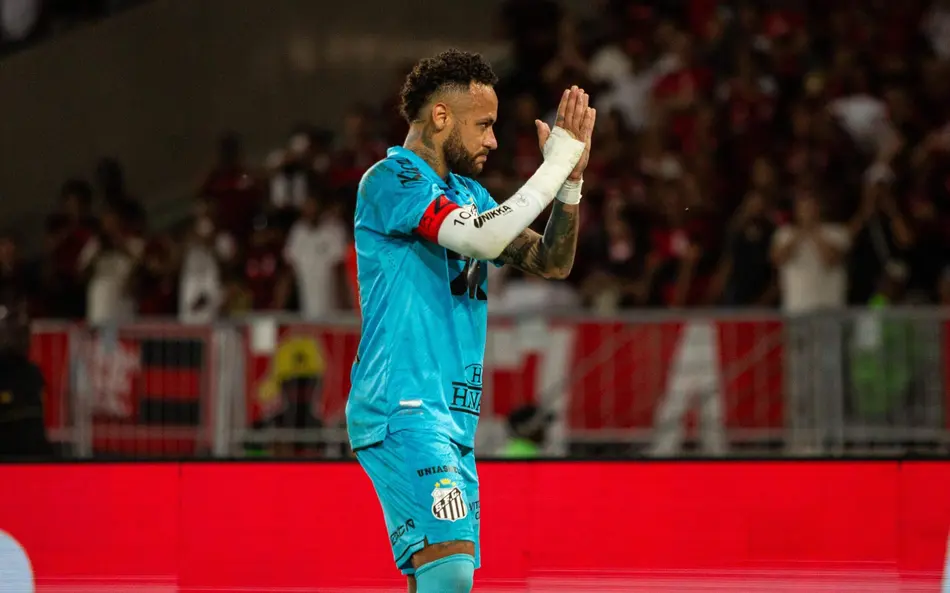Neymar admite exagero contra o Flamengo e conversa com Vojvoda