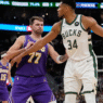 Luka Doncic brilha novamente, Lakers superam desfalques e vencem os Bucks fora de casa
