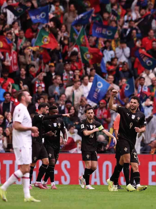 Portugal atropela a Armênia por 9 a 1, garante classificação direta para a Copa de 2026