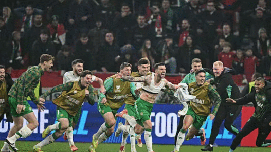 Irlanda vence a Hungria em jogo épico e garante vaga na repescagem para a Copa de 2026