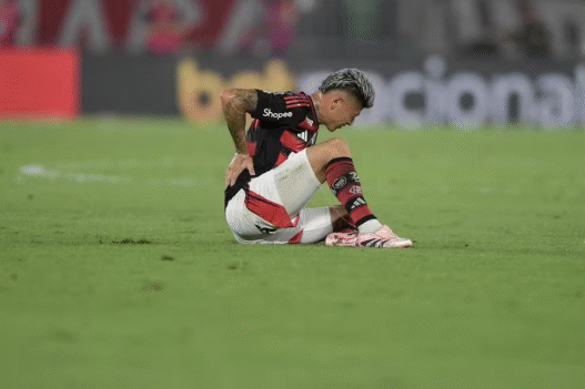 Flamengo tem cinco desfalques no departamento médico para encarar o São Paulo na Vila Belmiro