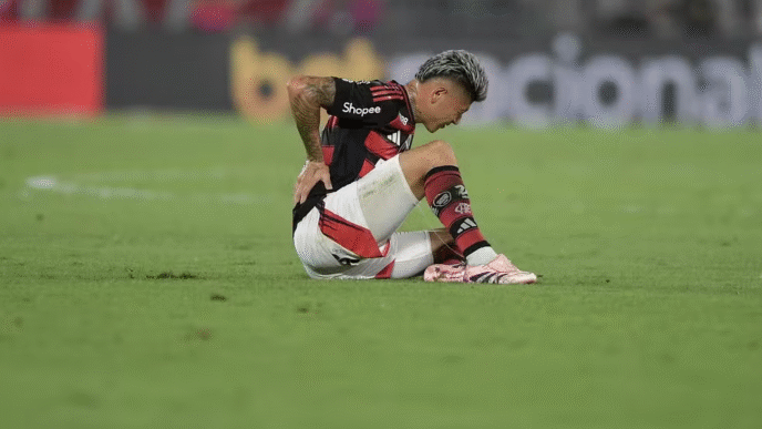 Flamengo tem cinco desfalques no departamento médico para encarar o São Paulo na Vila Belmiro