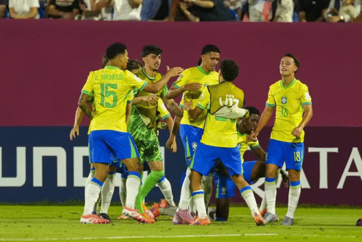 Brasil elimina a França nos pênaltis e avança às quartas da Copa do Mundo Sub-17