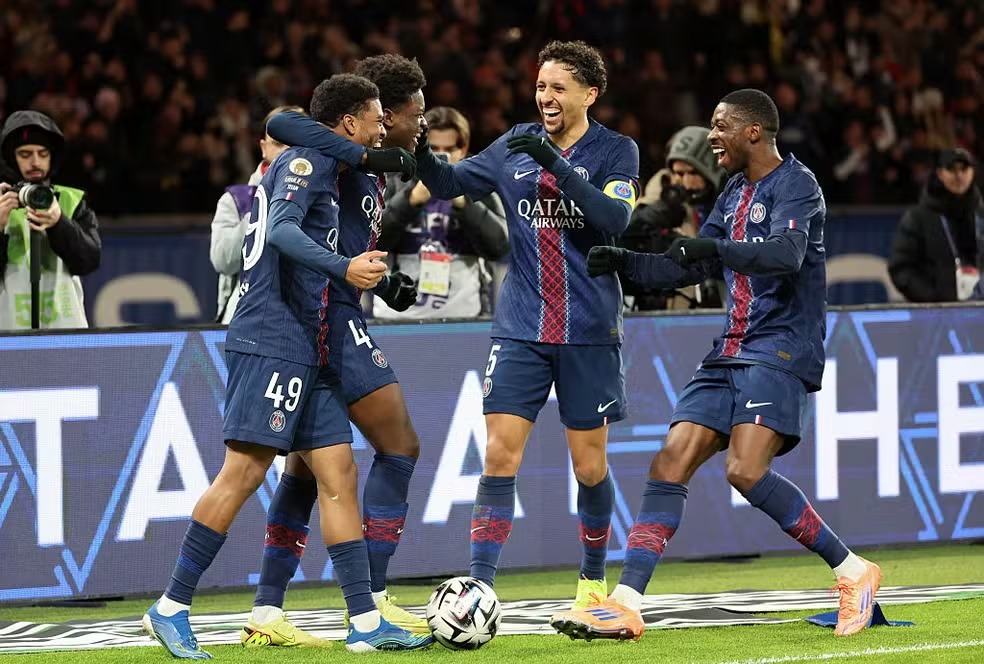 Com Dembélé e Marquinhos, PSG viaja para enfrentar o Flamengo na Copa