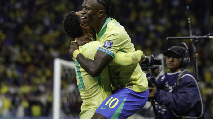 Vini Jr afirma não considerar o Brasil favorito para a Copa do Mundo