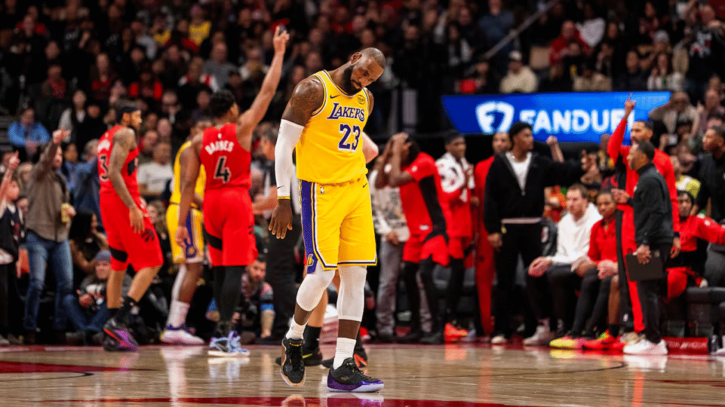 LeBron James vê cair marca histórica após 1.297 jogos, mas prioriza vitória dos Lakers