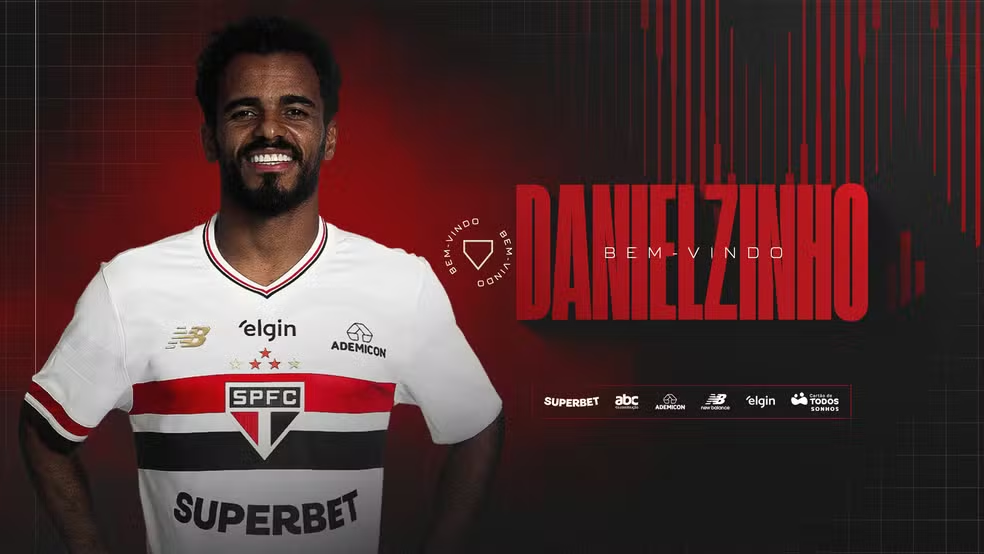 São Paulo anuncia Danielzinho, destaque do Mirassol