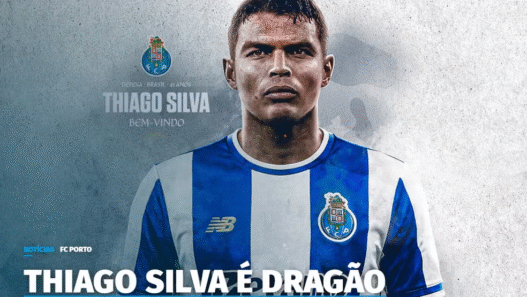 Thiago Silva acerta com o Porto e retorna ao futebol europeu