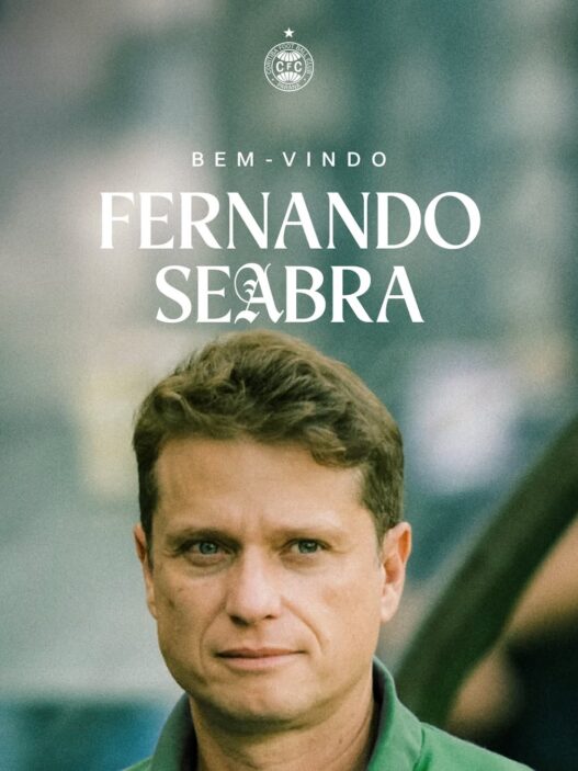 Coritiba oficializa Fernando Seabra como novo técnico para 2026 após acerto final
