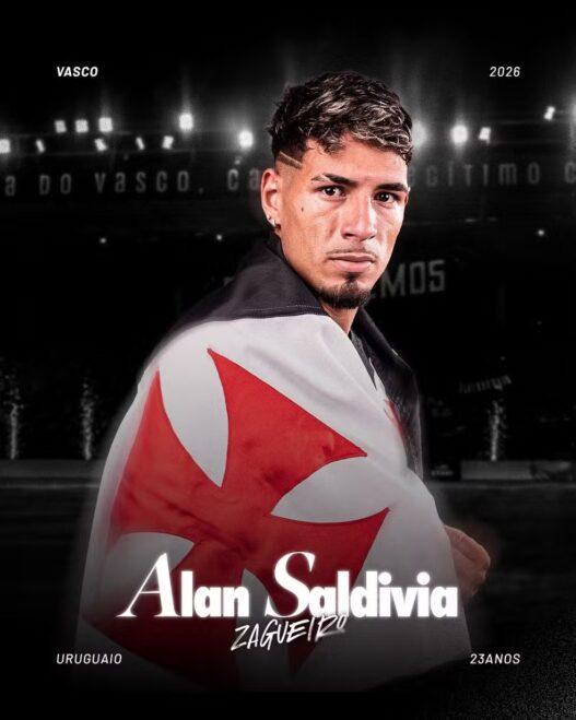 Vasco anuncia a contratação do defensor Alan Saldivia