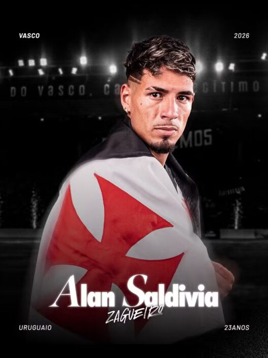 Vasco anuncia a contratação do defensor Alan Saldivia