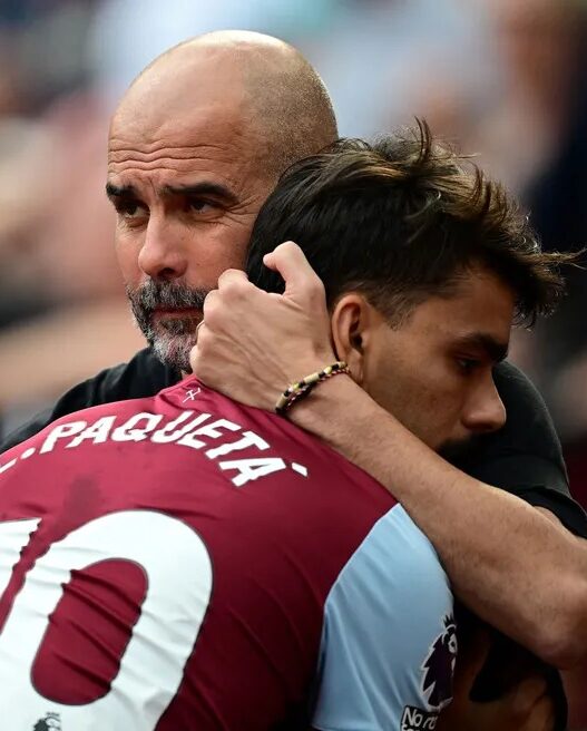 Guardiola elogia Paquetá e afirma ser um jogador fantástico