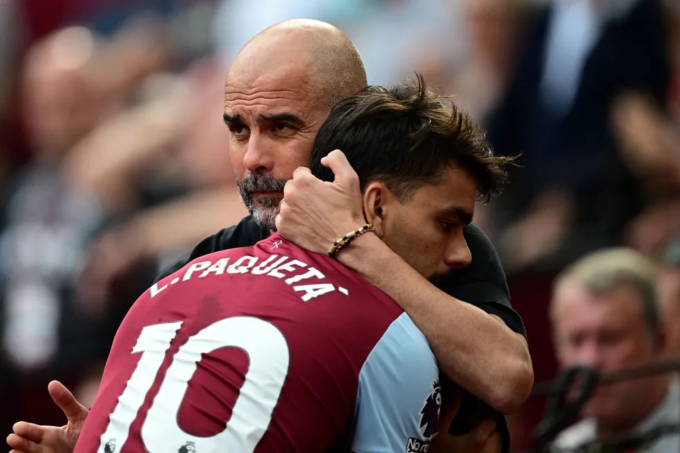 Guardiola elogia Paquetá e afirma ser um jogador fantástico