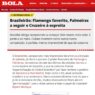 Jornal de Portugal aponta Flamengo favorito ao Brasileirão