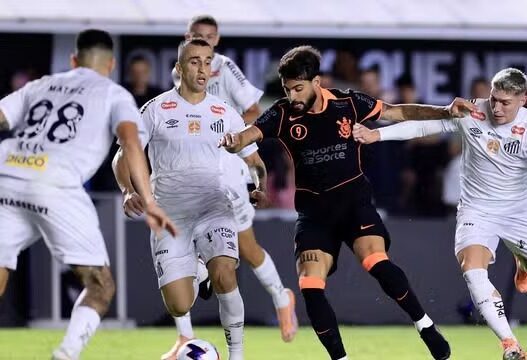 Yuri Alberto e Gabigol balançam as redes em empate na Vila pelo Paulistão