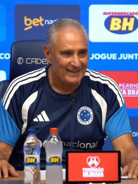 Tite chega ao Cruzeiro, fala de pausa na carreira e Gabigol