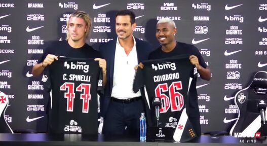 Cuiabano afirma que projeto do Vasco o seduziu