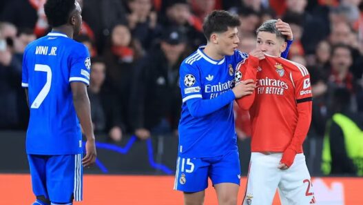 UEFA suspende Prestianni, do Benfica, acusado de racismo com Vini Jr