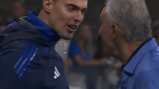 Leitural labial revela discussão de Tite com o filho no Cruzeiro