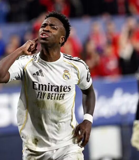 Vini Jr iguala número de gols de Ronaldinho em LaLiga