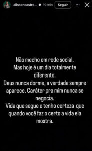 Alisson posta indireta para Crespo após demissão no São Paulo