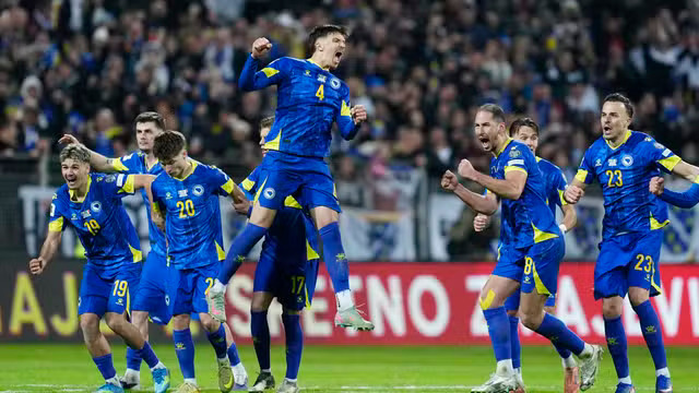 Bósnia faz história, elimina a Itália e garante vaga na Copa do Mundo; italianos amargam três edições fora do torneio