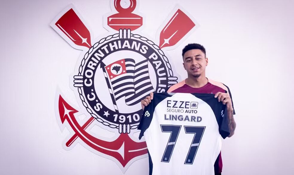 Corinthians anuncia o atacante Jesse Lingard