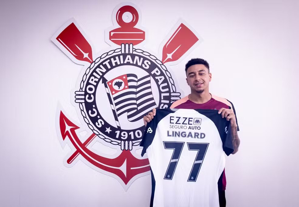 Corinthians anuncia o atacante Jesse Lingard