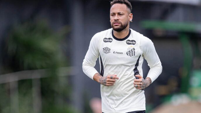 Diretoria do Santos rebate Neymar após reclamações por saída de defensor: "Falou na emoção"