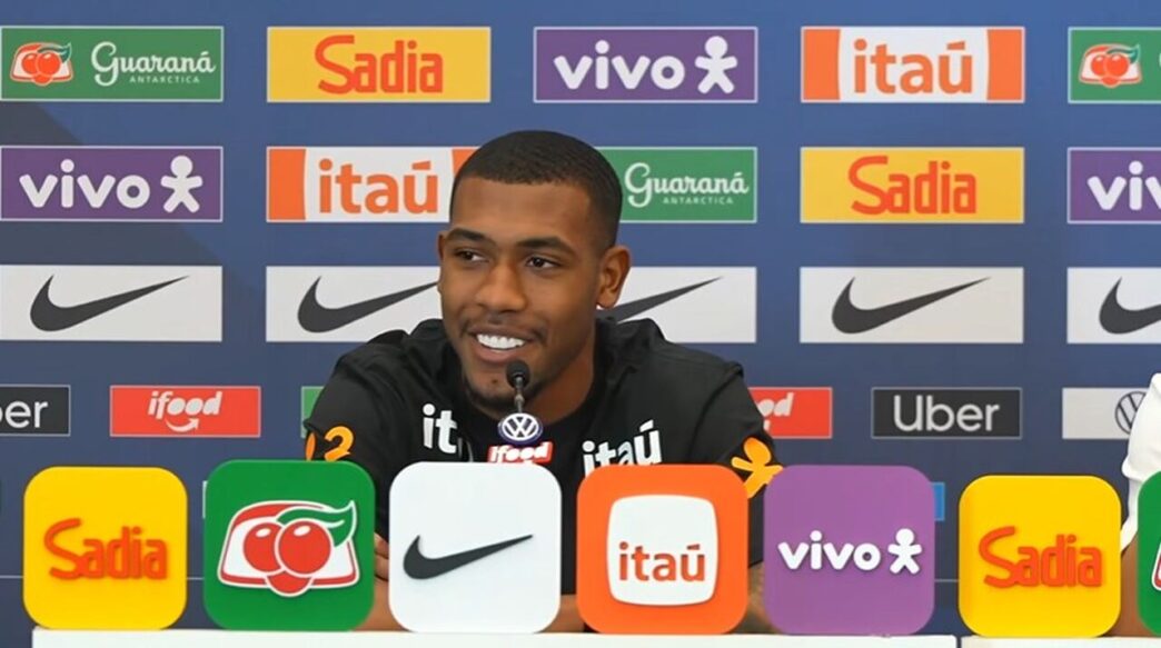 Rayan destaca briga por espaço e mensagem de Fernando Diniz após convocação para a seleção brasileira