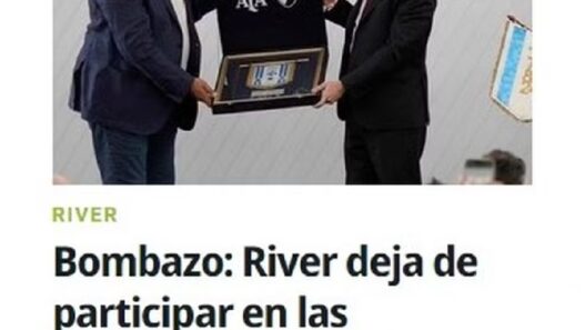 River faz retirada de comitê e rompe com federação após mudança em regra de classificação à Libertadores e Sul-Americana