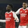 Saka decide, Arsenal vence e abre 7 pontos de vantagem para o City na Premier League