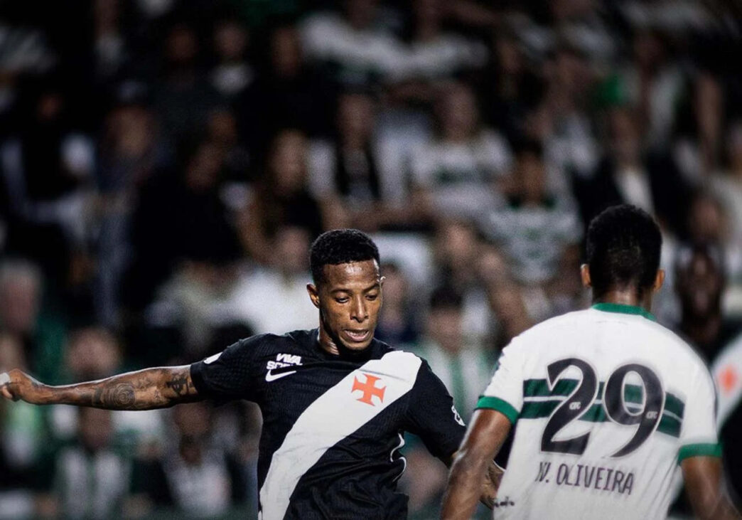 Vasco cede o empate contra o Coritiba no Couto Pereira