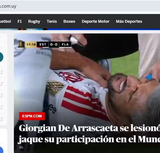Imprensa do Uruguai demonstra preocupação com Arrascaeta antes da Copa do Mundo