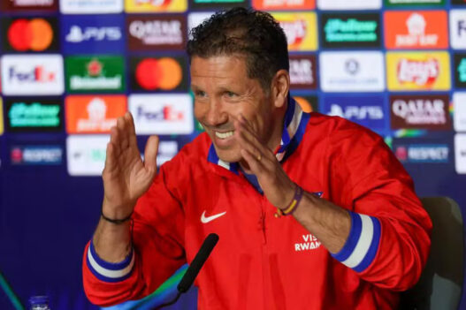Simeone tira a pressão do Atlético antes de semifinal contra o Arsenal
